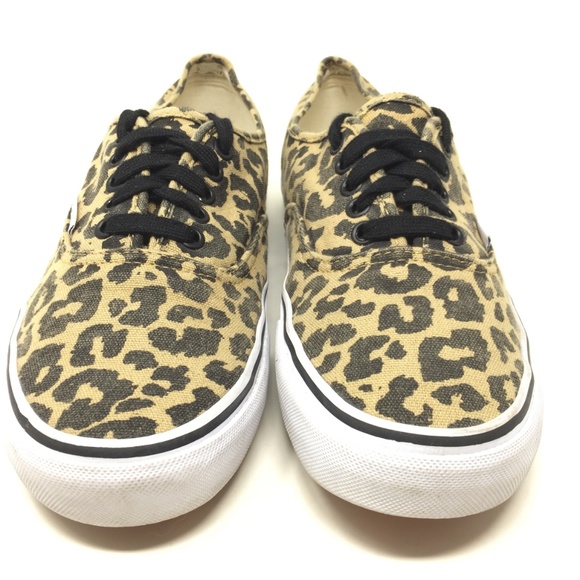 New Vans Van Doren Leopard Low Top Sneakers Sz 8 - Picture 5 of 8